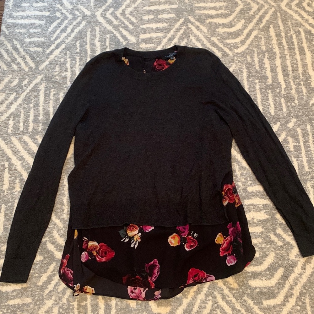 COPY - Thakoon for Kohl’s layered top, size L